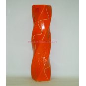 Ваза 0333 оранжевая /керамика/